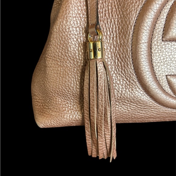 EUC Gucci Soho Tote (large) Rare - the size and color - Picture 6 of 7